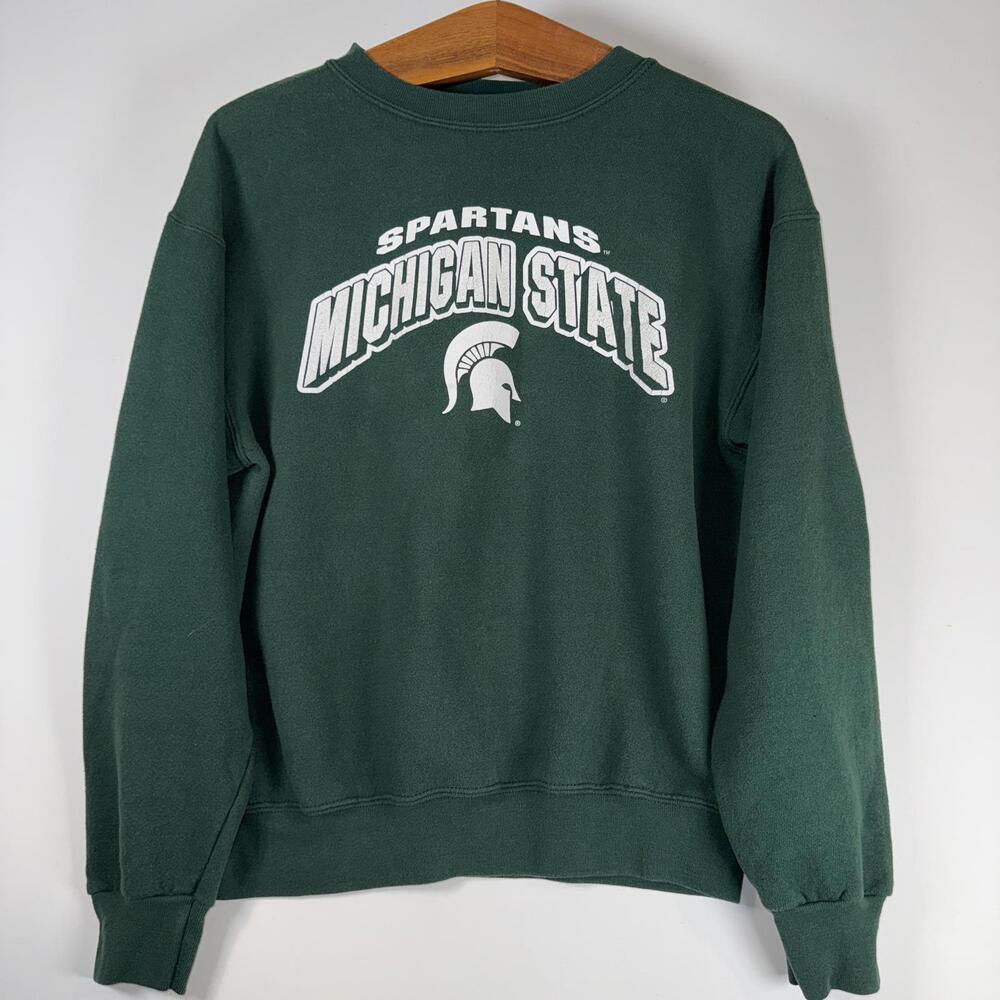 VTG NCAA Michigan State MSU Crewneck - Large